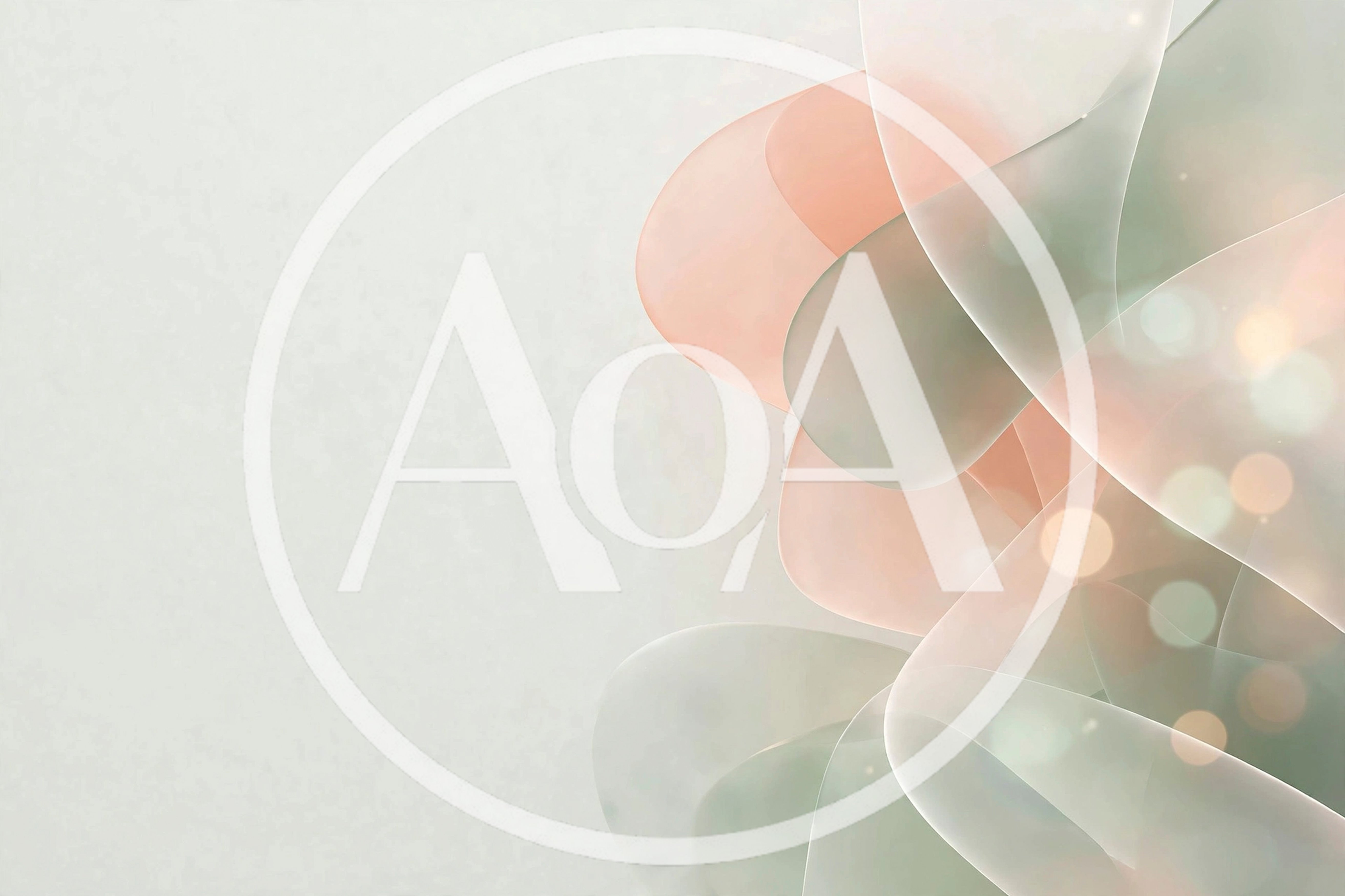 Abstract Background With Soft Pastel Overlapping Shapes