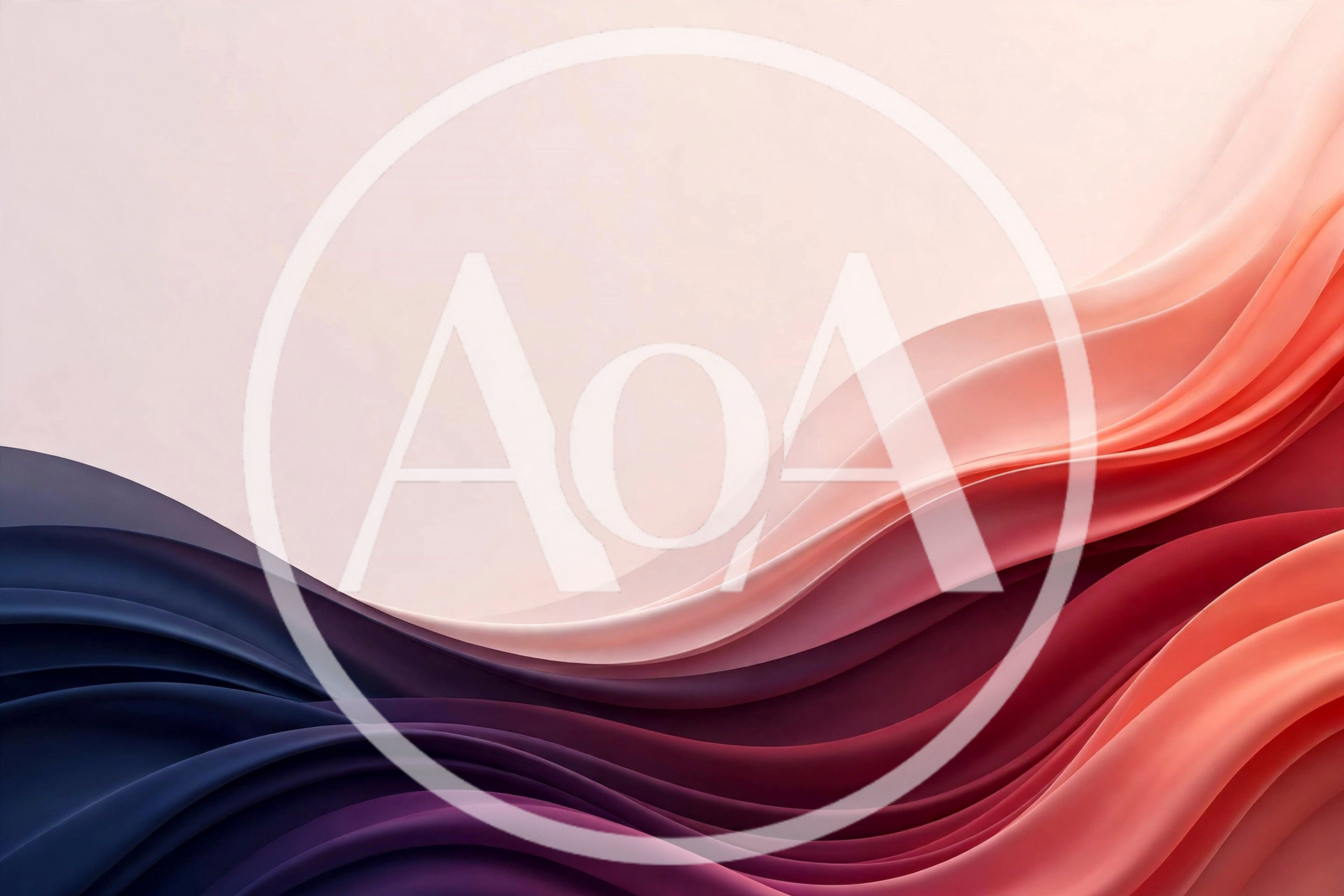 Abstract Flowing Silk Fabric Background