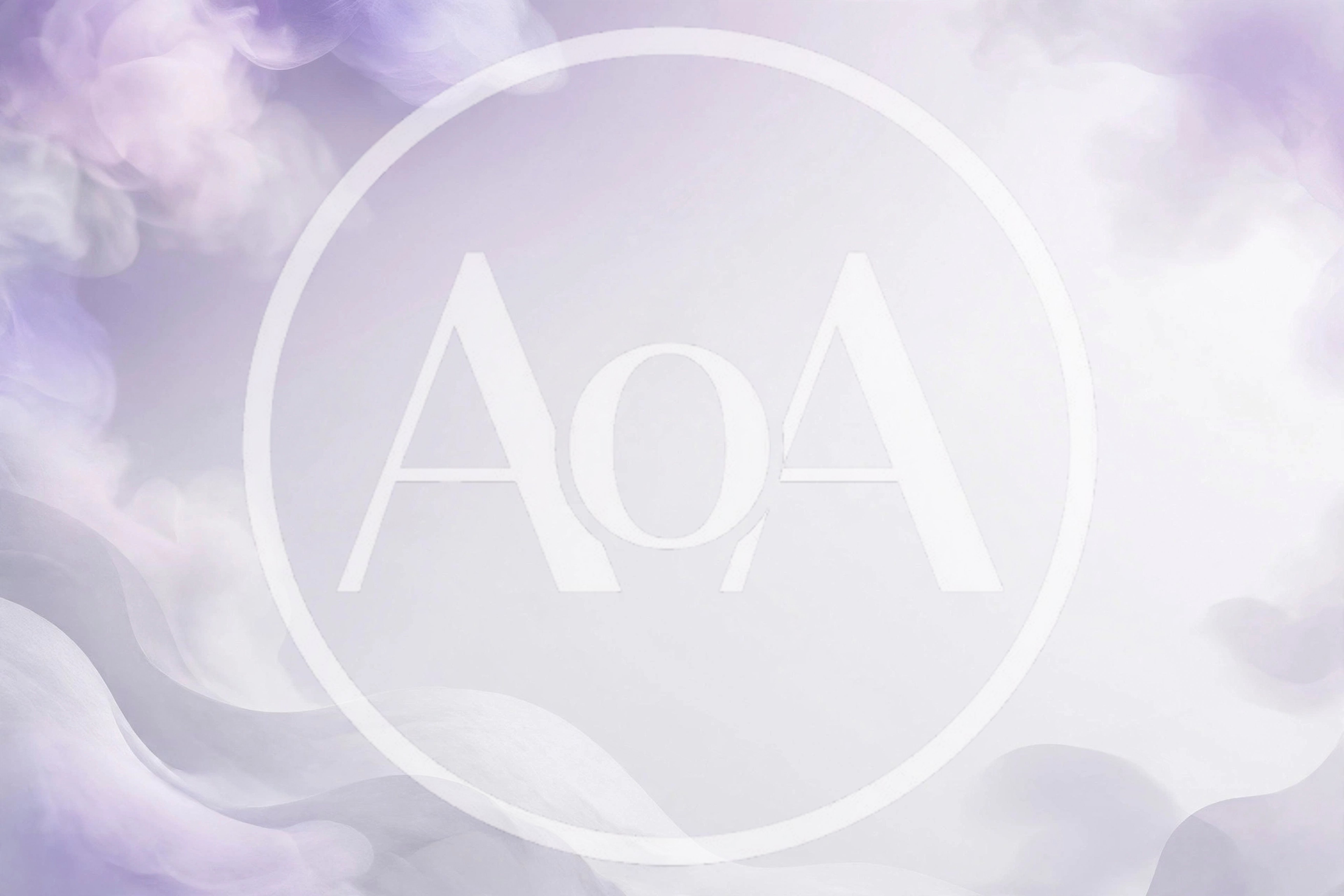 Abstract Purple And White Smoke Background