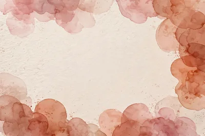 Abstract Watercolor Background With Earthy Tones