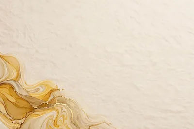 Abstract Gold And Beige Alcohol Ink Background