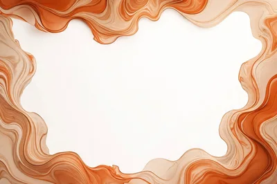 Abstract Liquid Marble Swirl Frame Background