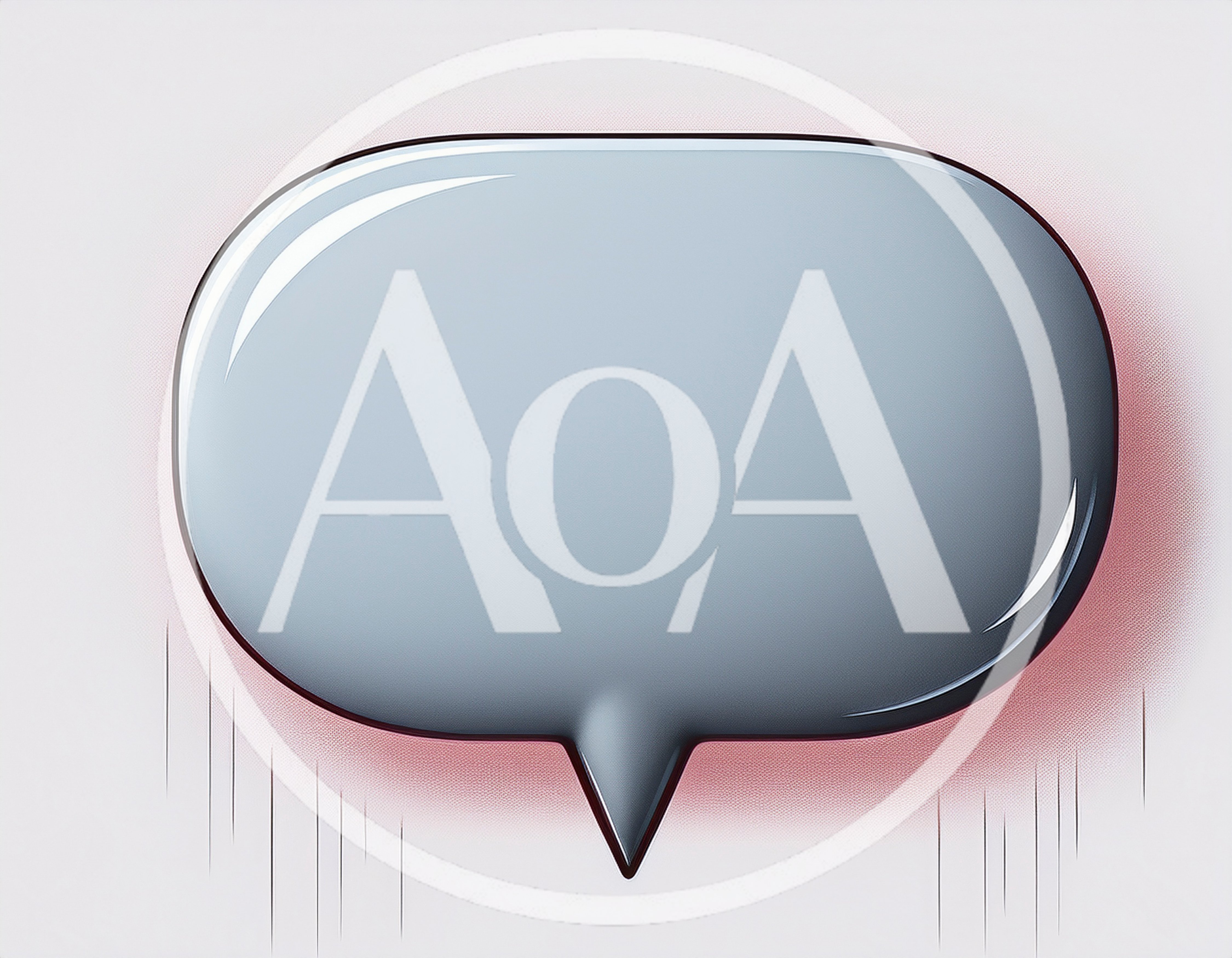 Blank Comic Book Speech Bubble With Glossy Finish