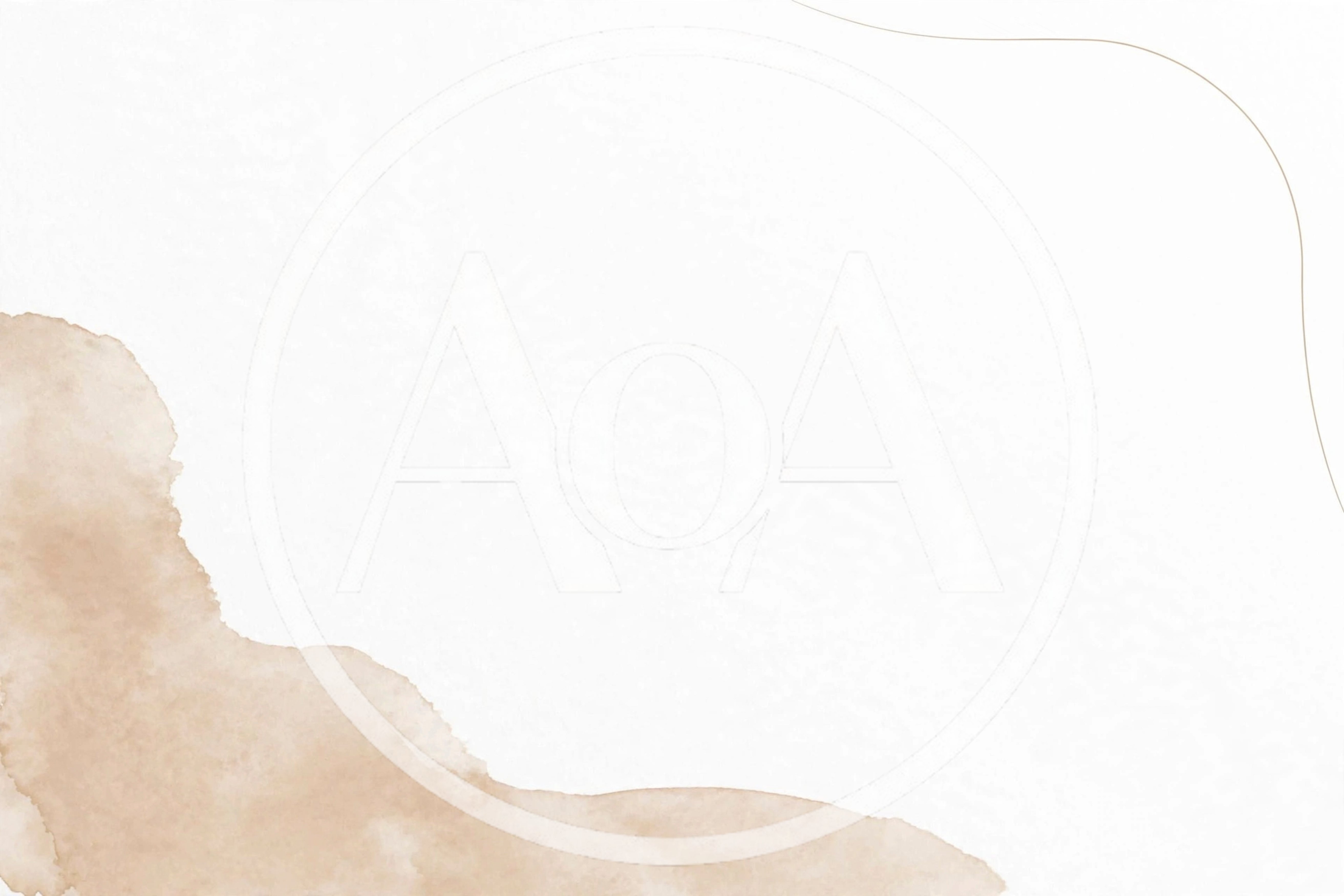 Minimalist Watercolor Background With Soft Beige Texture