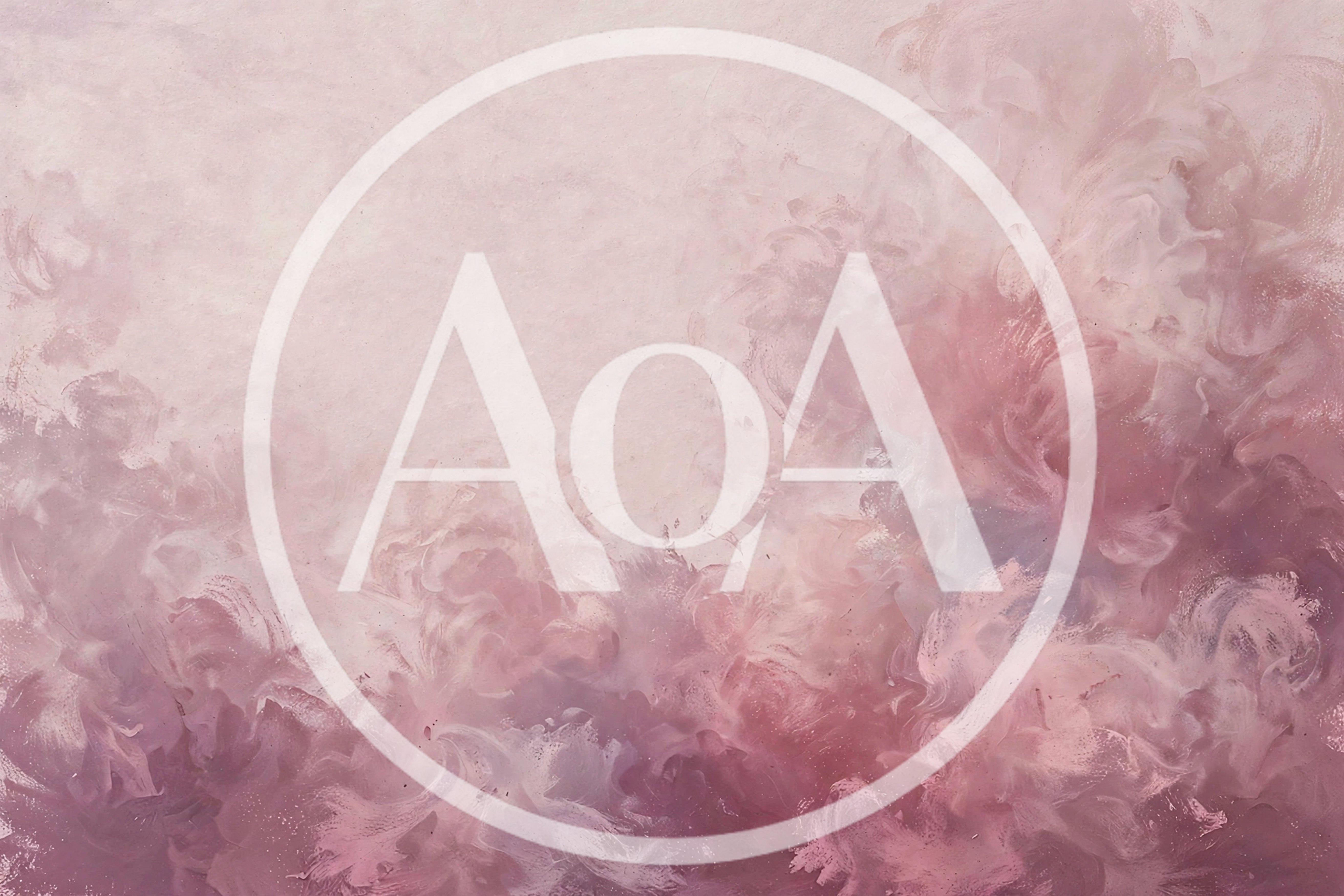 Abstract Pink And Purple Oil Paint Texture Background