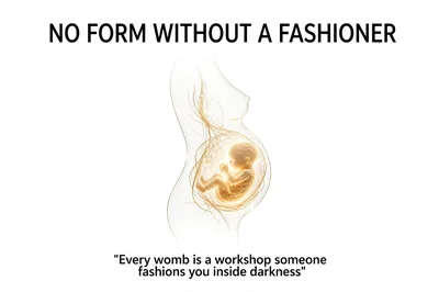 Conceptual Illustration Of A Fetus Inside A Pregnant Womb