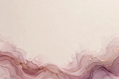 Abstract Alcohol Ink Background With Gold Veins
