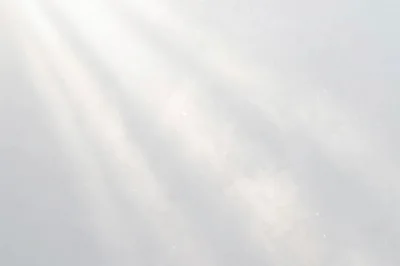 Soft Sunbeams Streaming Through Hazy Atmosphere