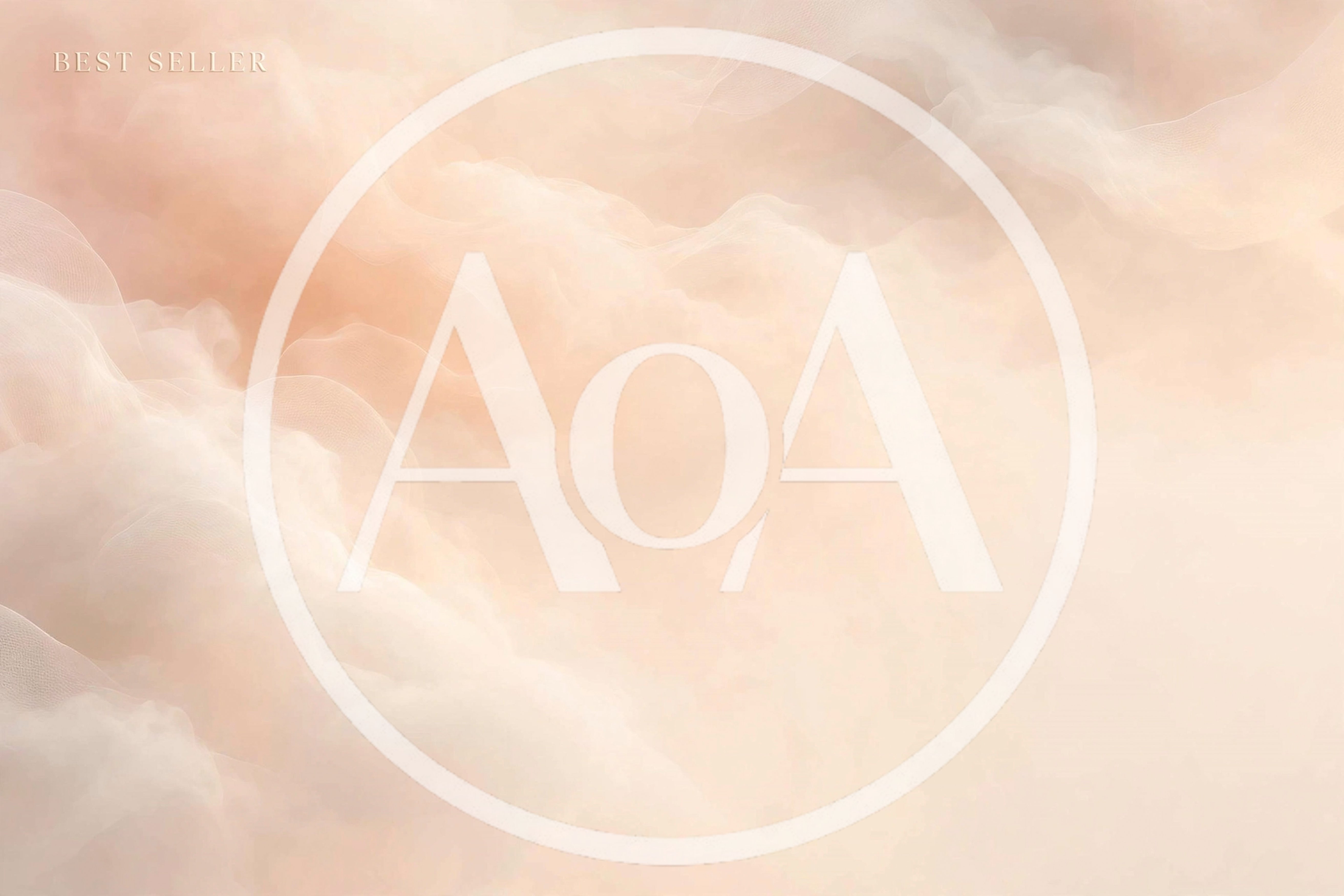 Abstract Soft Peach Fabric Texture Background