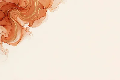 Abstract Alcohol Ink Background With Gold Veins