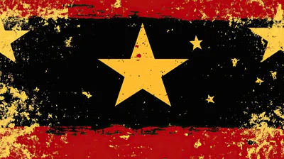Grunge Style Flag Of East Timor With Distressed Texture