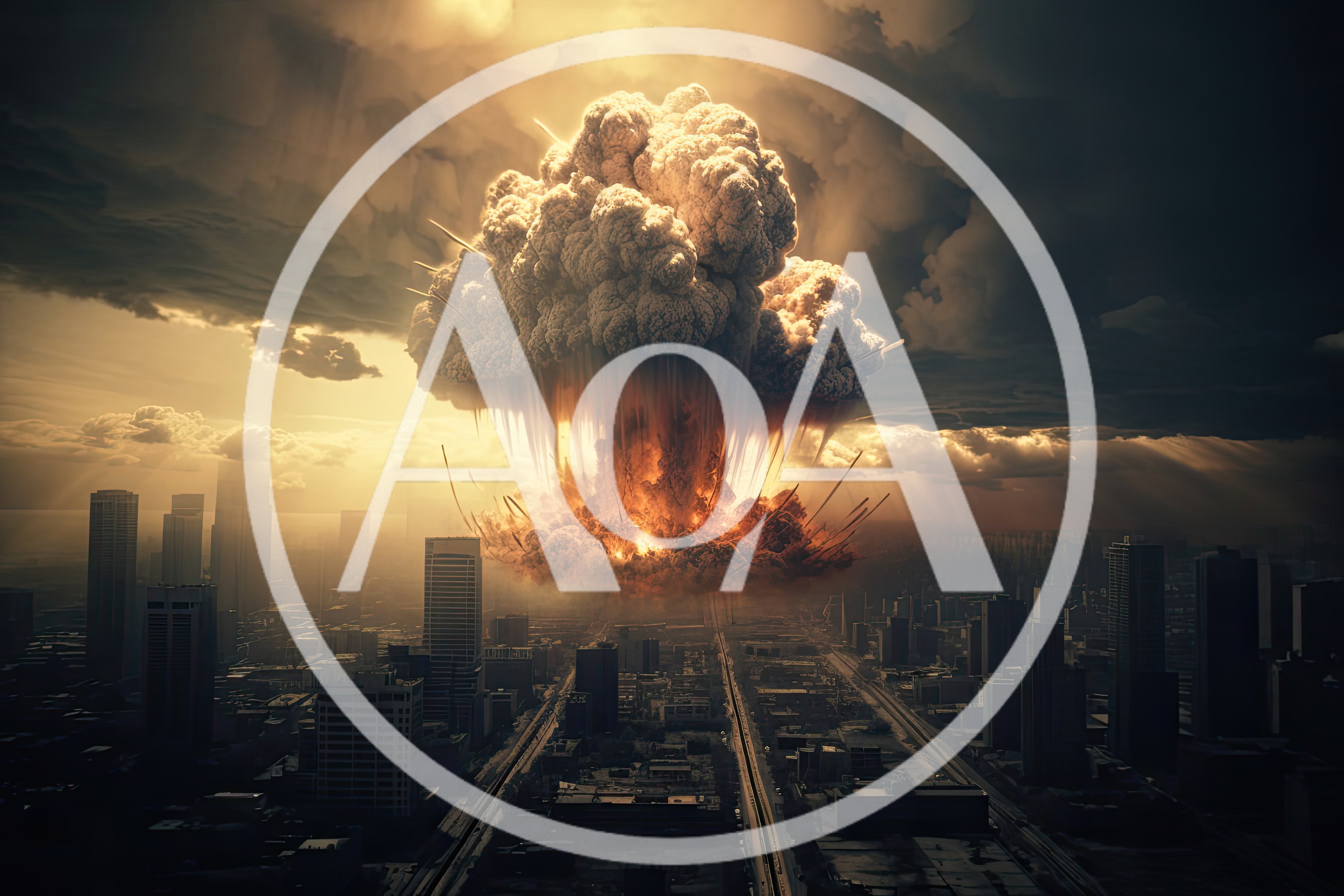 Catastrophic Nuclear Explosion Over A Modern City Skyline