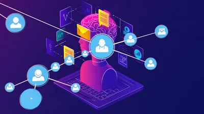 Digital Artificial Intelligence Network Connecting Global Users