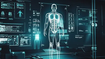 Holographic Human Anatomy Analysis on Futuristic Medical Interface