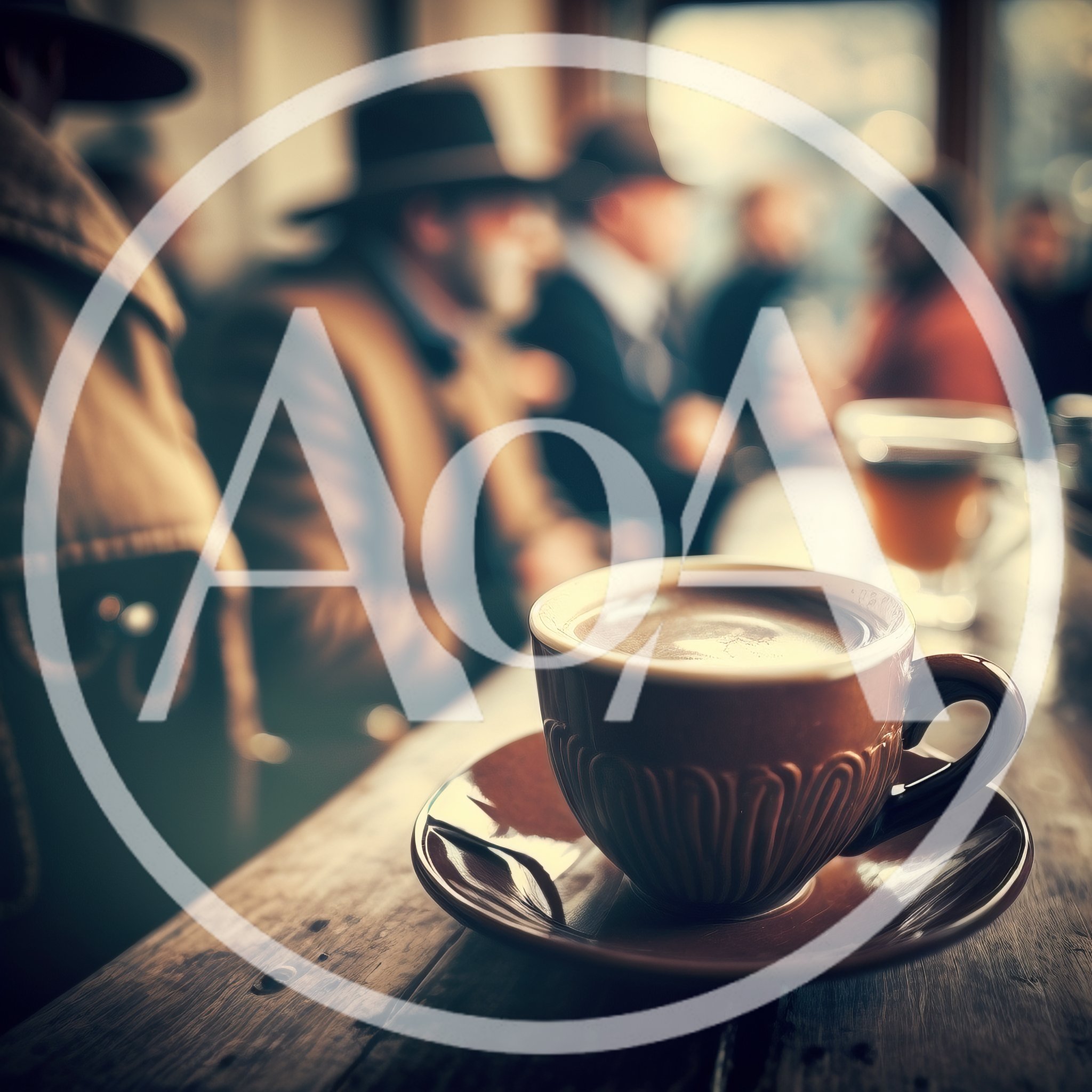 Close Up Of A Coffee Cup In A Cafe
