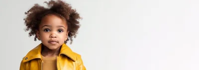 Portrait Of A Young Girl In A Yellow Jacket