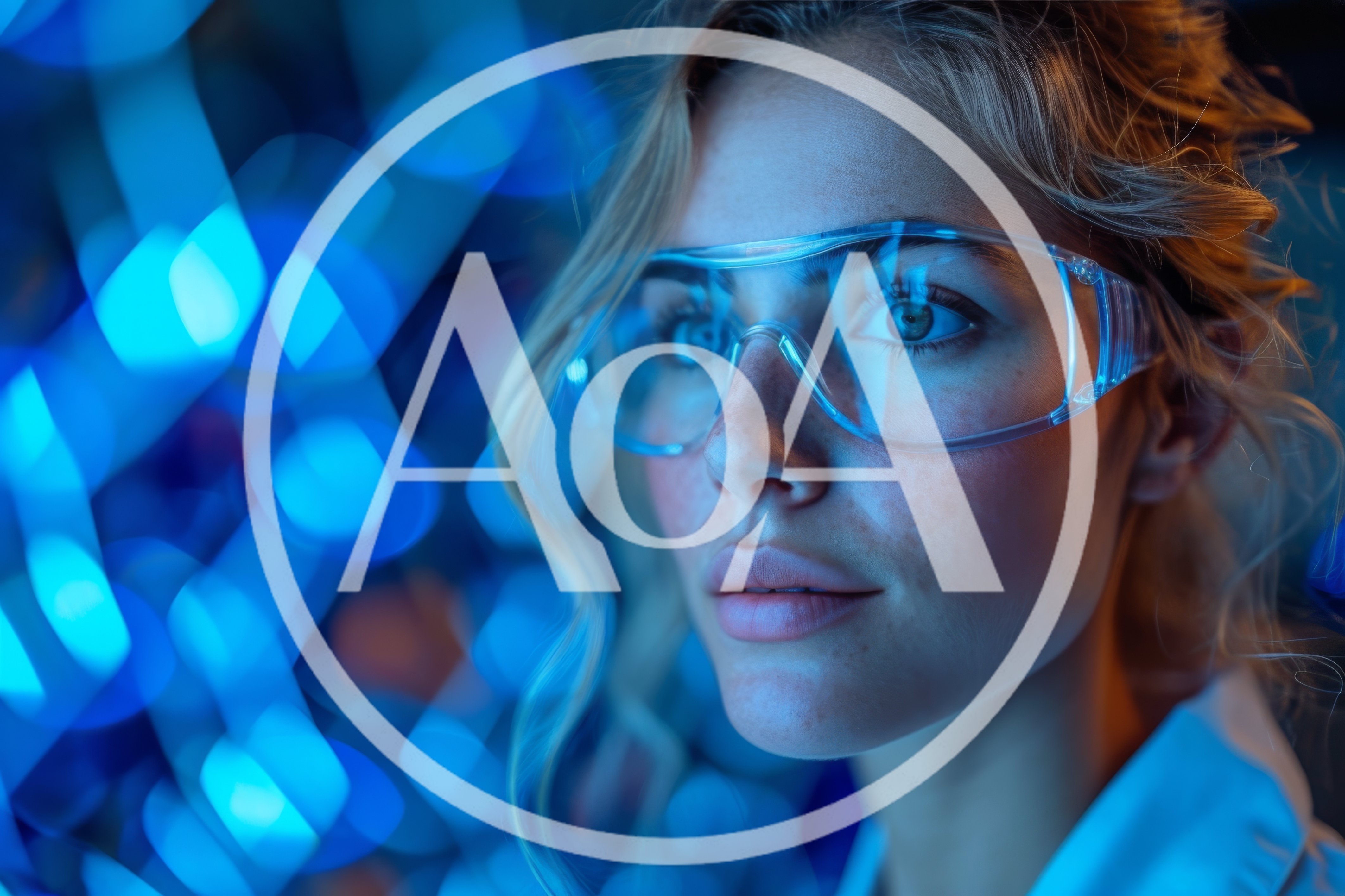 Young Female Scientist Wearing Protective Safety Goggles