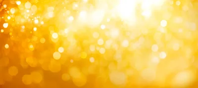Abstract Golden Bokeh Light Background