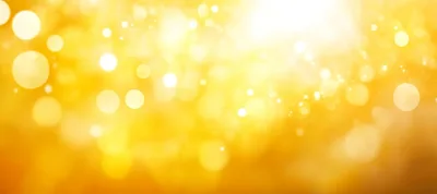 Abstract Golden Bokeh Light Background
