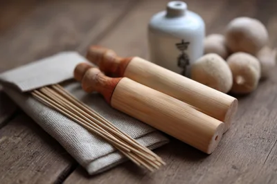 Traditional Japanese Incense Making Tools and Materials