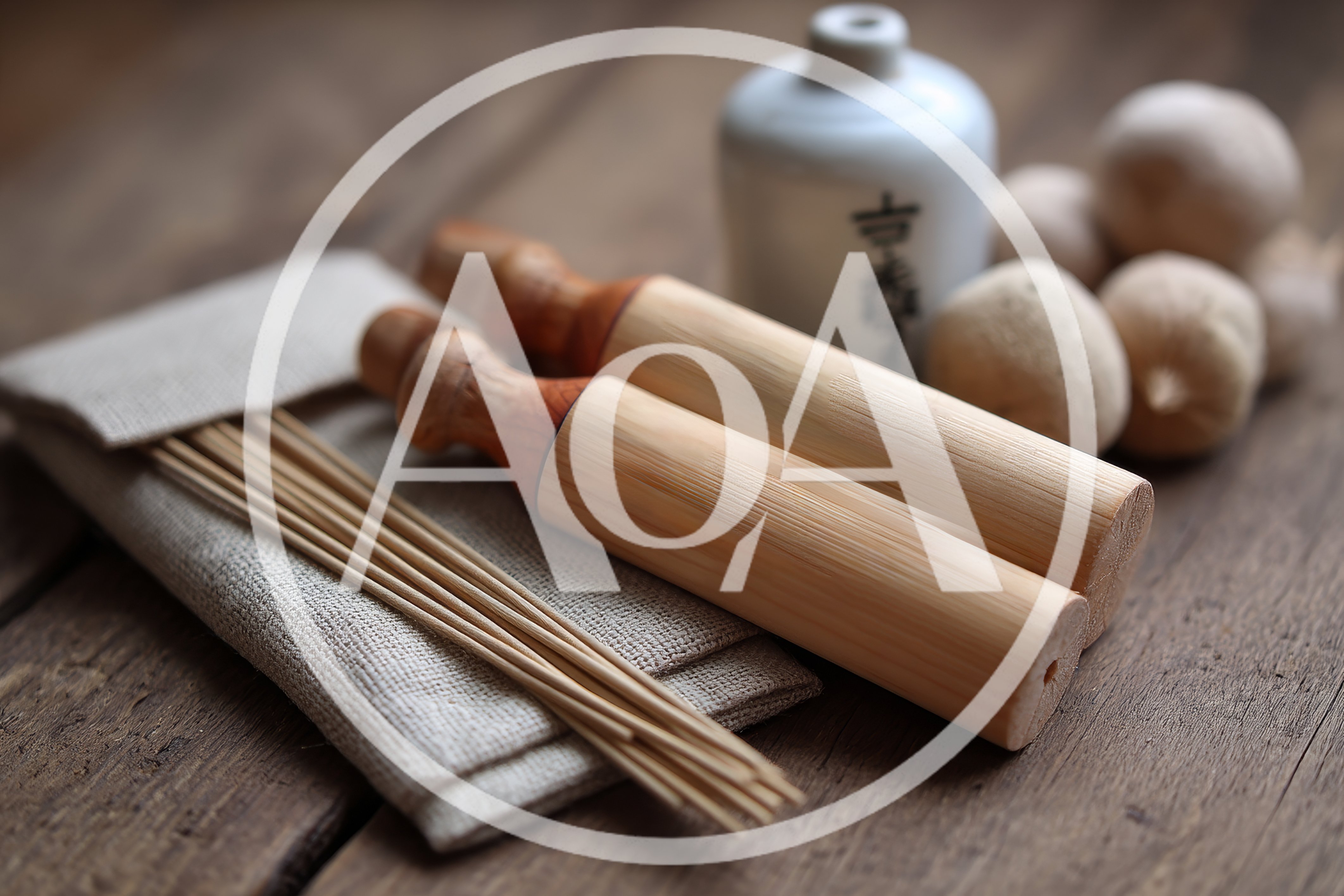 Traditional Japanese Incense Making Tools and Materials