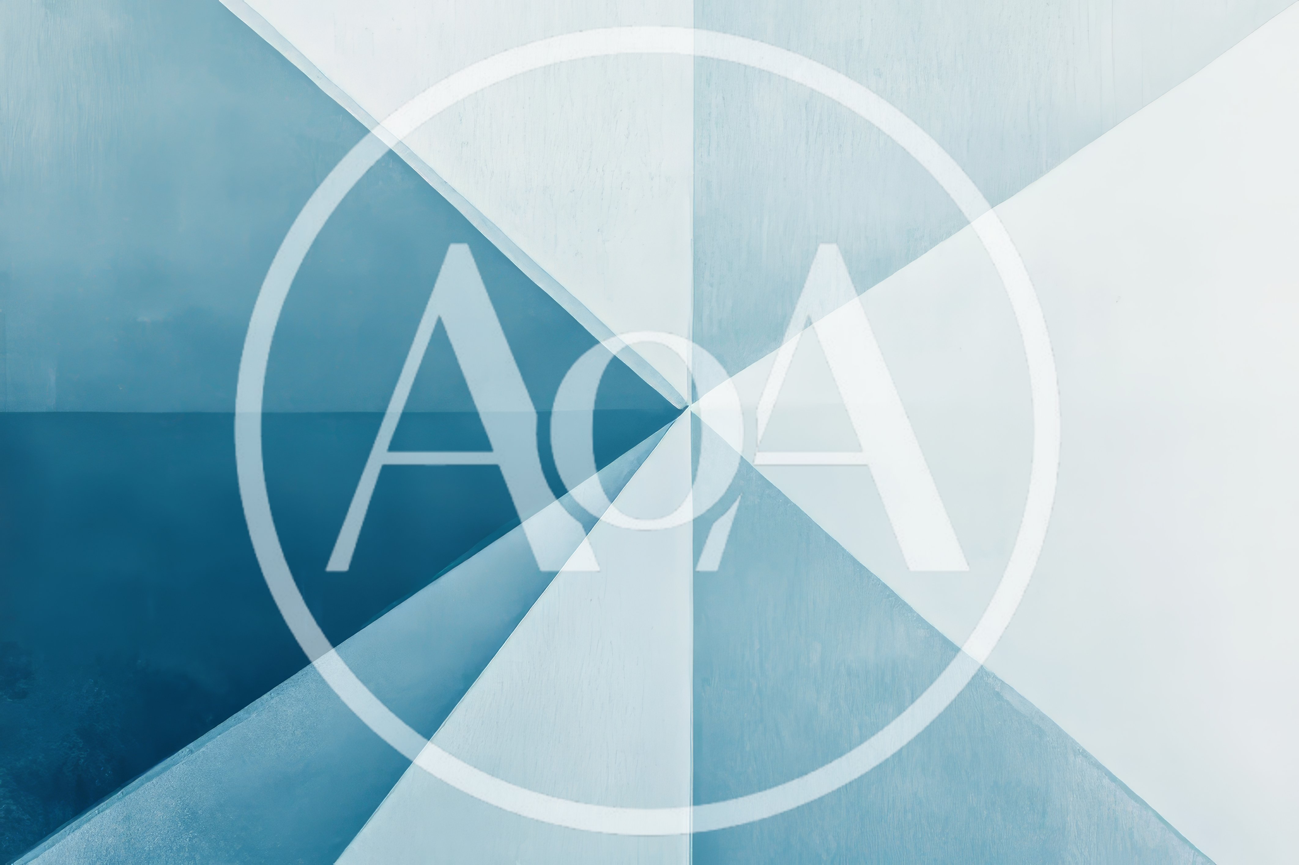 Abstract Geometric Architecture With Sharp Angular Lines