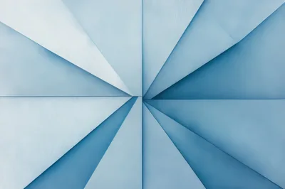 Abstract Geometric Metal Wall Panel Design