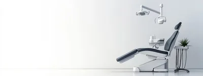 Modern Dental Chair In A Minimalist Clinic