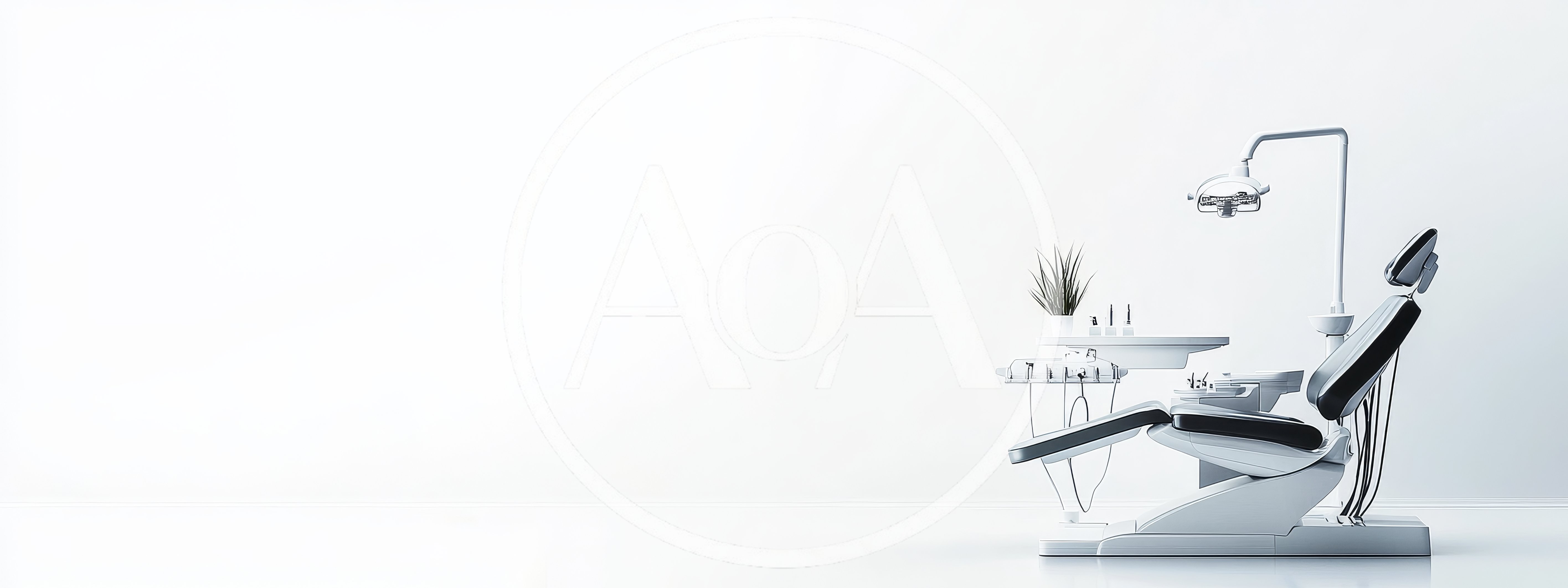 Modern Dental Chair In A Minimalist Clinic