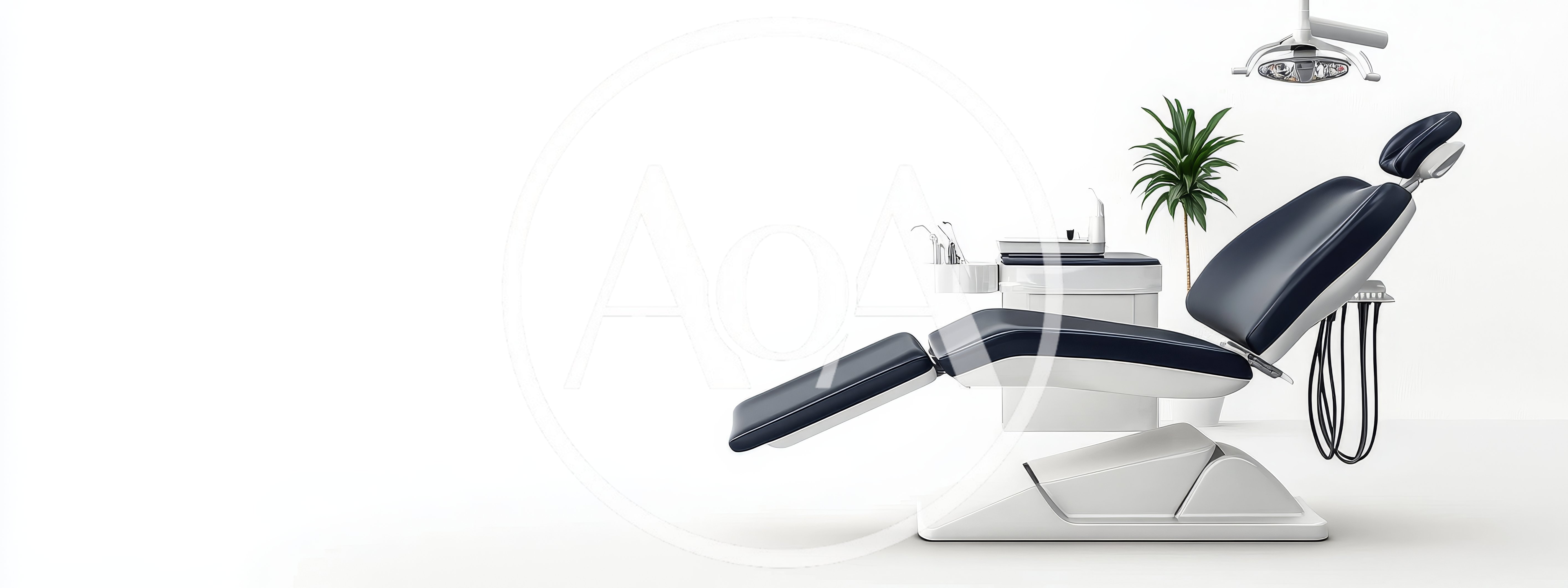 Modern Dental Chair In A Minimalist Clinic