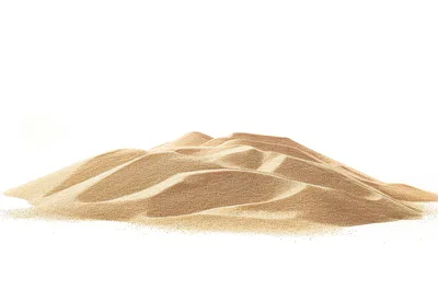 Large Pile Of Fine Beige Sand