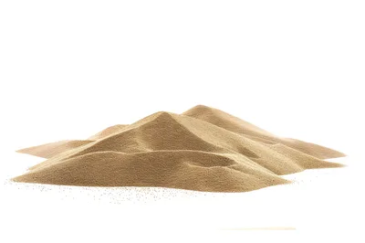 Large Pile Of Fine Beige Sand
