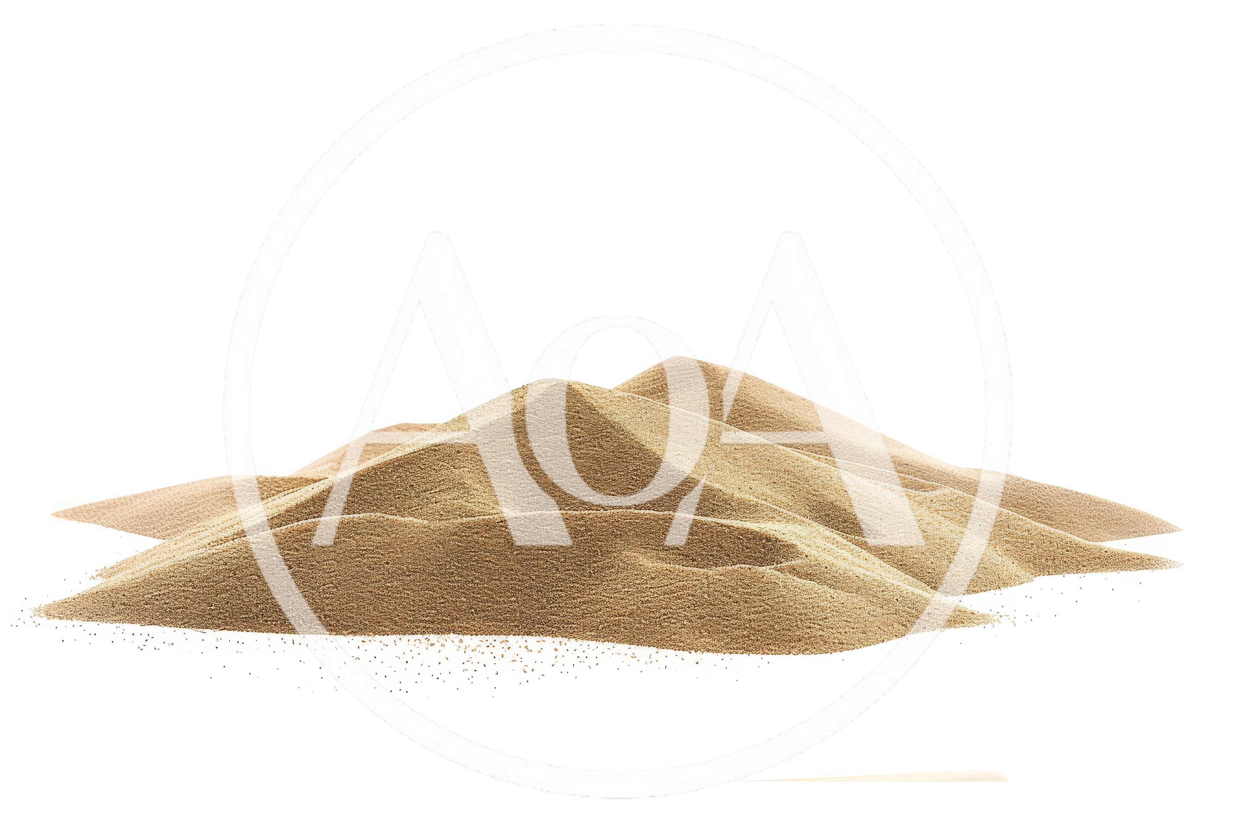 Large Pile Of Fine Beige Sand