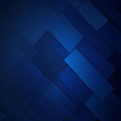 Abstract Geometric Blue Rectangular Pattern Background