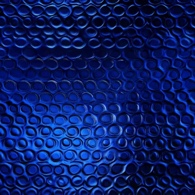 Abstract Blue Textured Surface With Circular Pattern