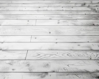 Light Gray Wooden Planks Background Texture
