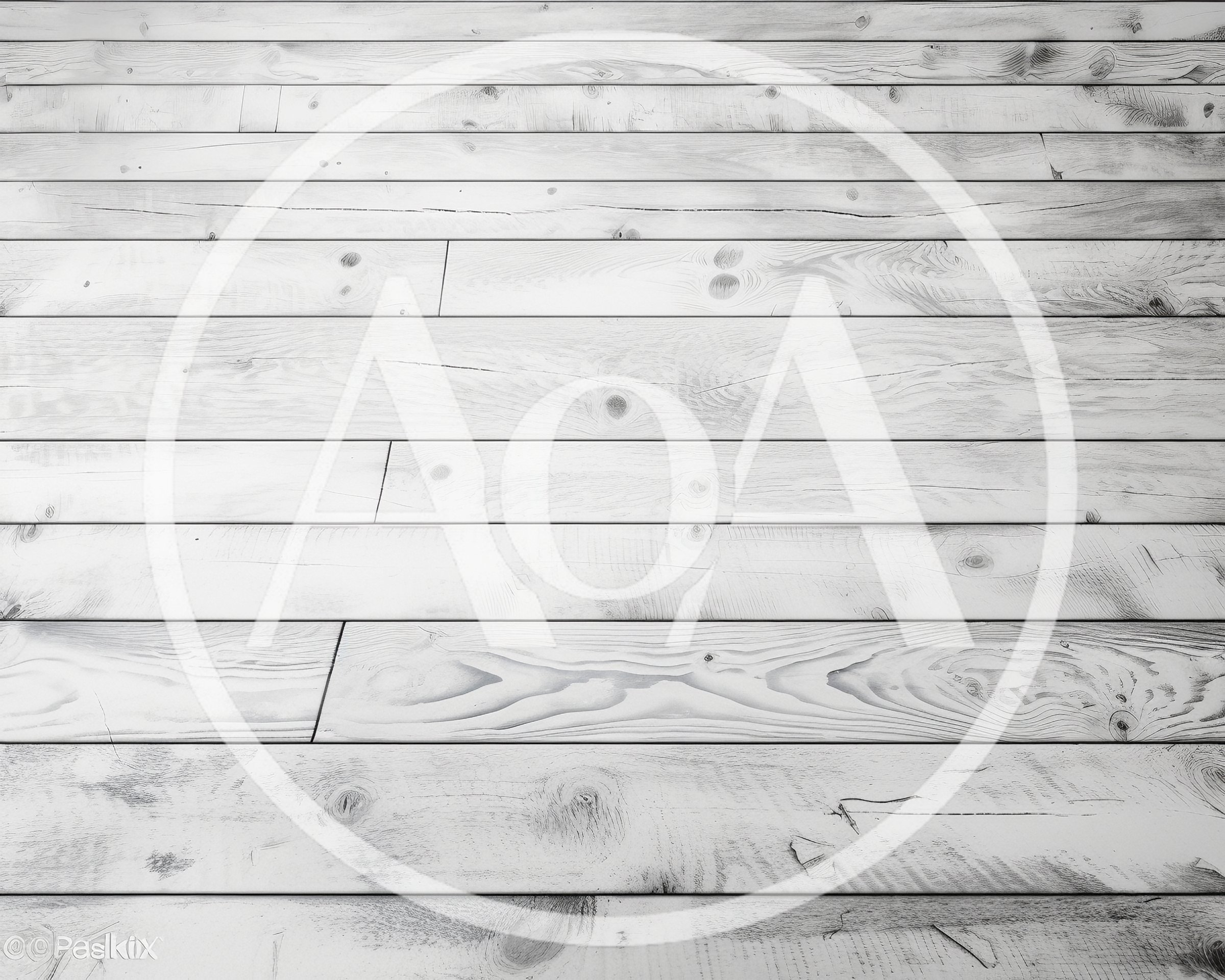 Light Gray Wooden Planks Background Texture
