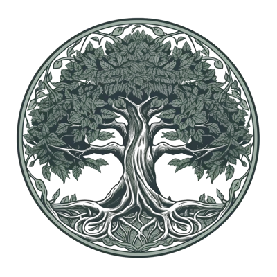 Detailed Celtic Tree Of Life Illustration