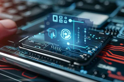 Digital Circuit Board With Holographic User Interface