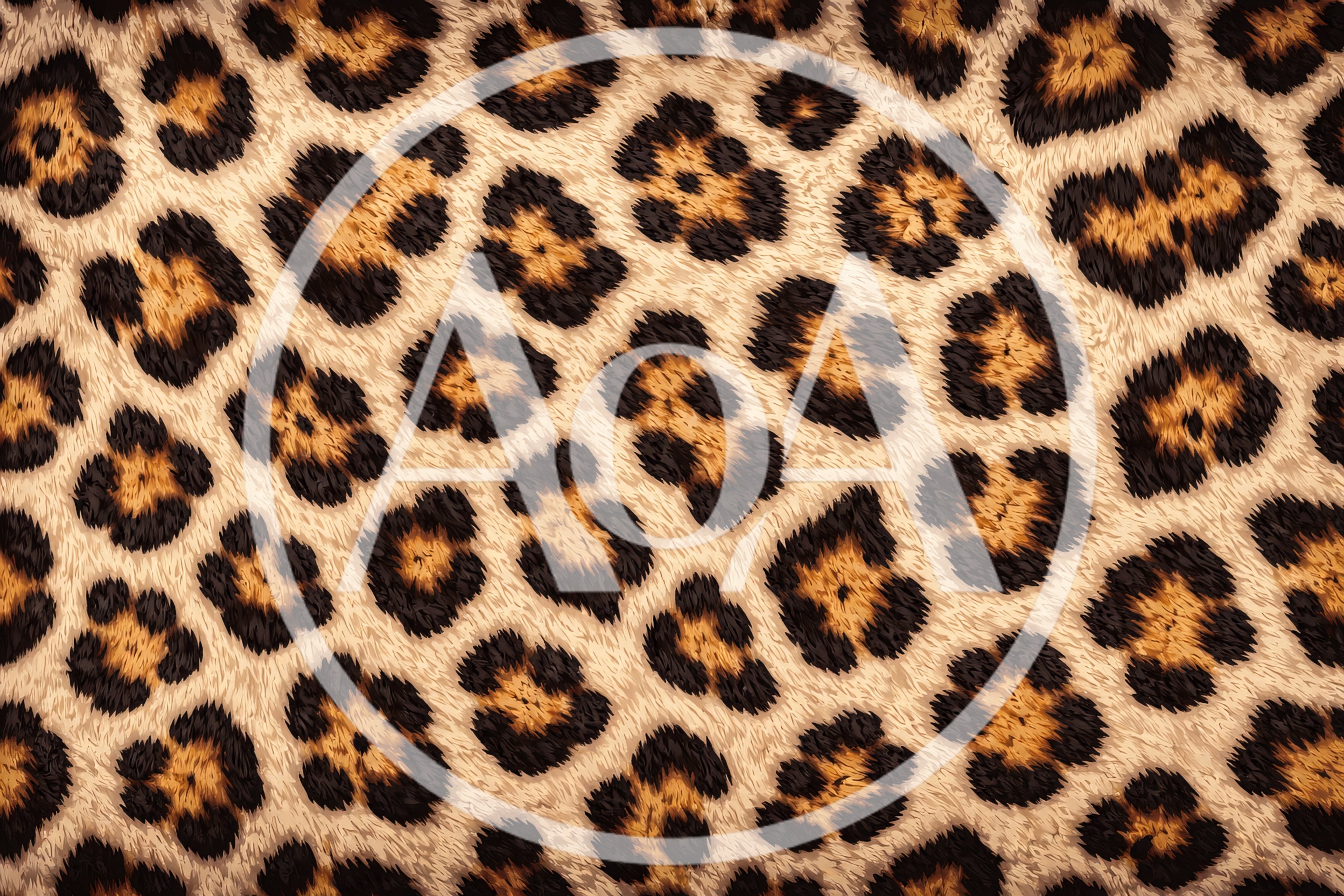 Seamless Leopard Print Animal Fur Pattern
