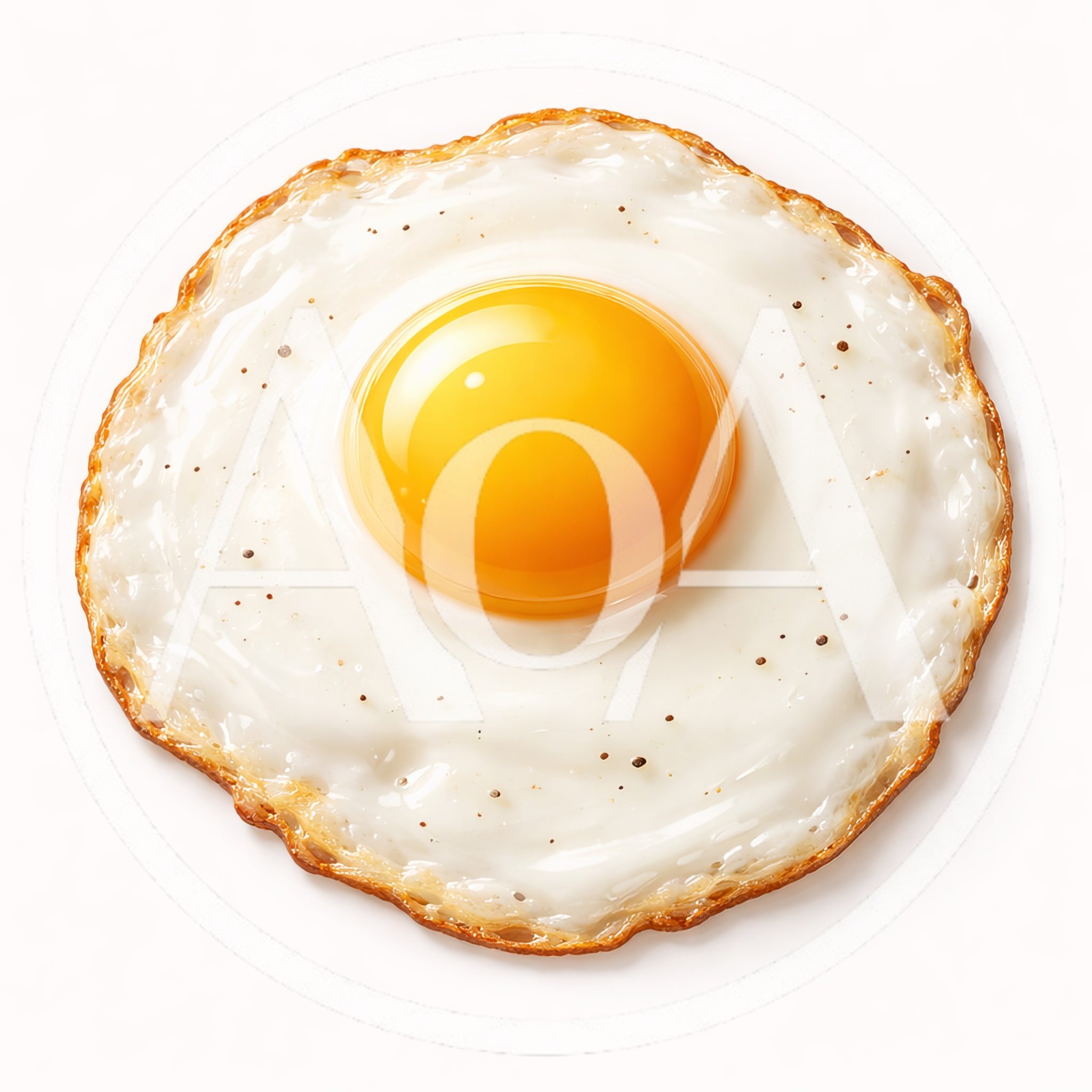 Single Sunny Side Up Fried Egg