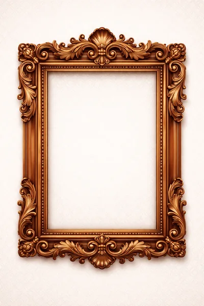 Ornate Baroque Style Wooden Picture Frame