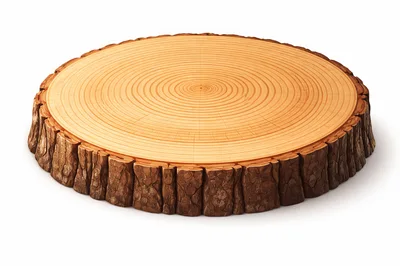 Cross Section Of A Tree Trunk Log