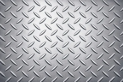Industrial Metal Diamond Plate Texture Background