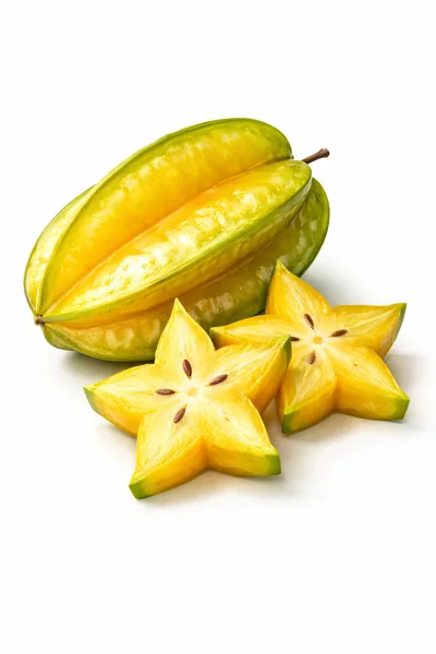 Fresh Star Fruit With Sliced Pieces