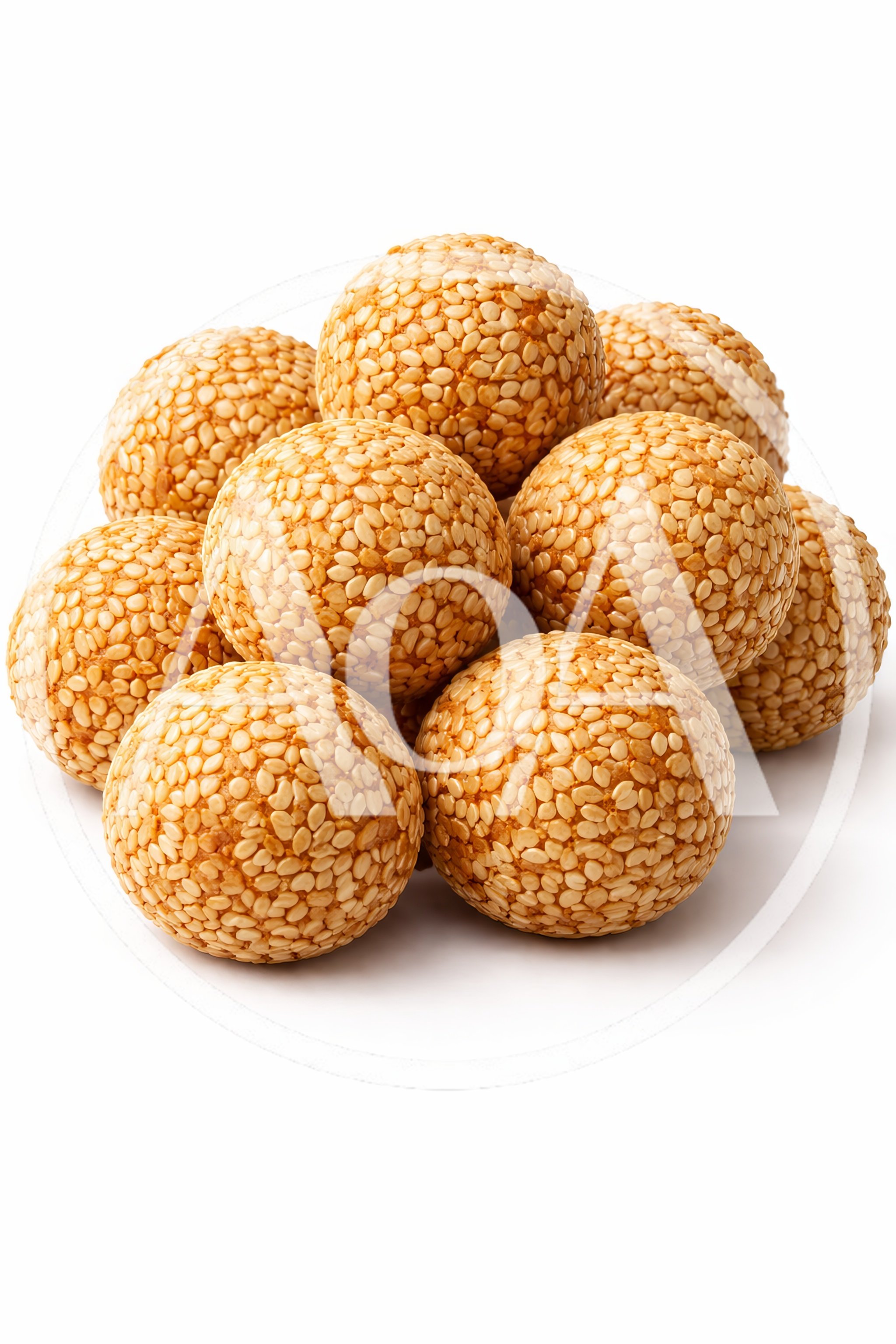 Pile Of Delicious Sesame Seed Balls