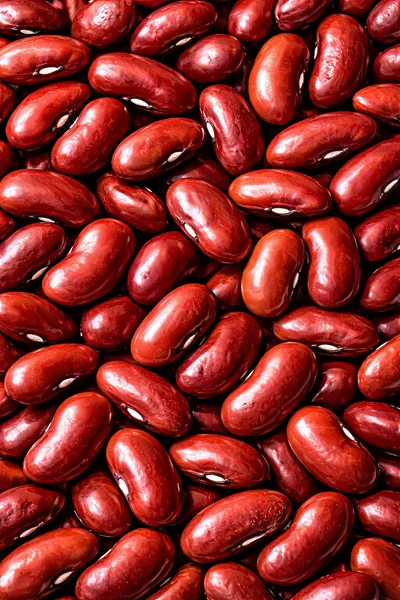 Top View Of Raw Red Kidney Beans