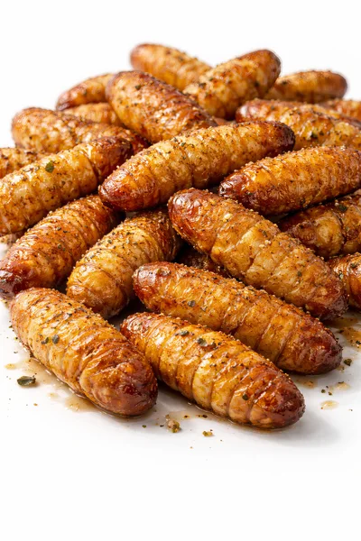 Fried Silkworm Pupae Snack