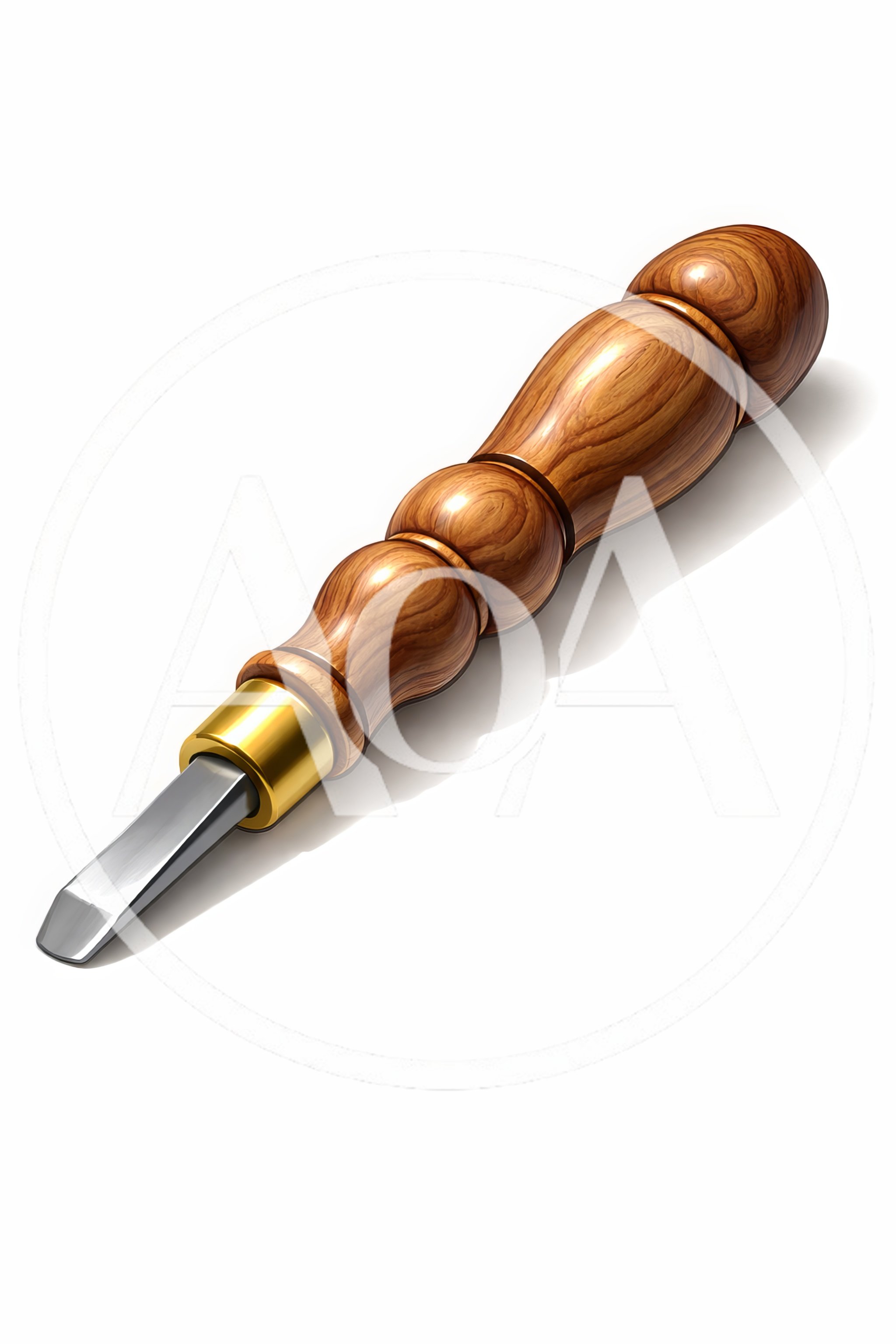 Professional Woodworking Chisel With Ergonomic Wooden Handle