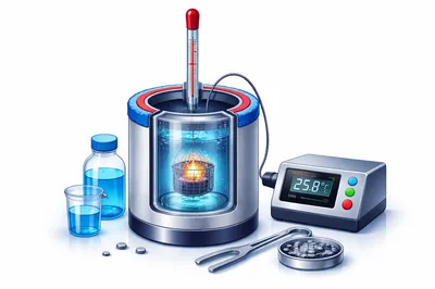 Scientific Calorimetry Experiment With Digital Temperature Monitoring